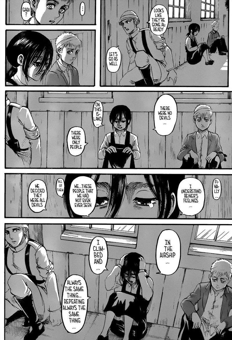 Shingeki no Kyojin Chapter 118 page 34