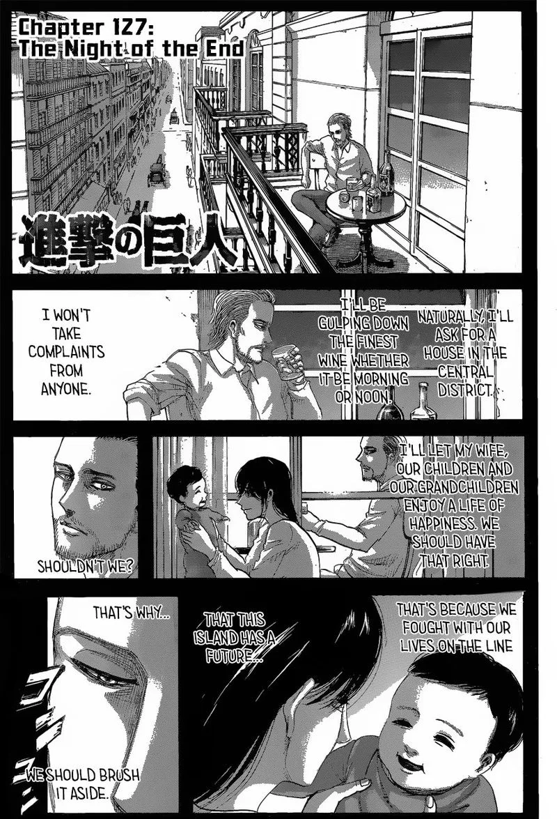 Shingeki no Kyojin Chapter 127 page 1