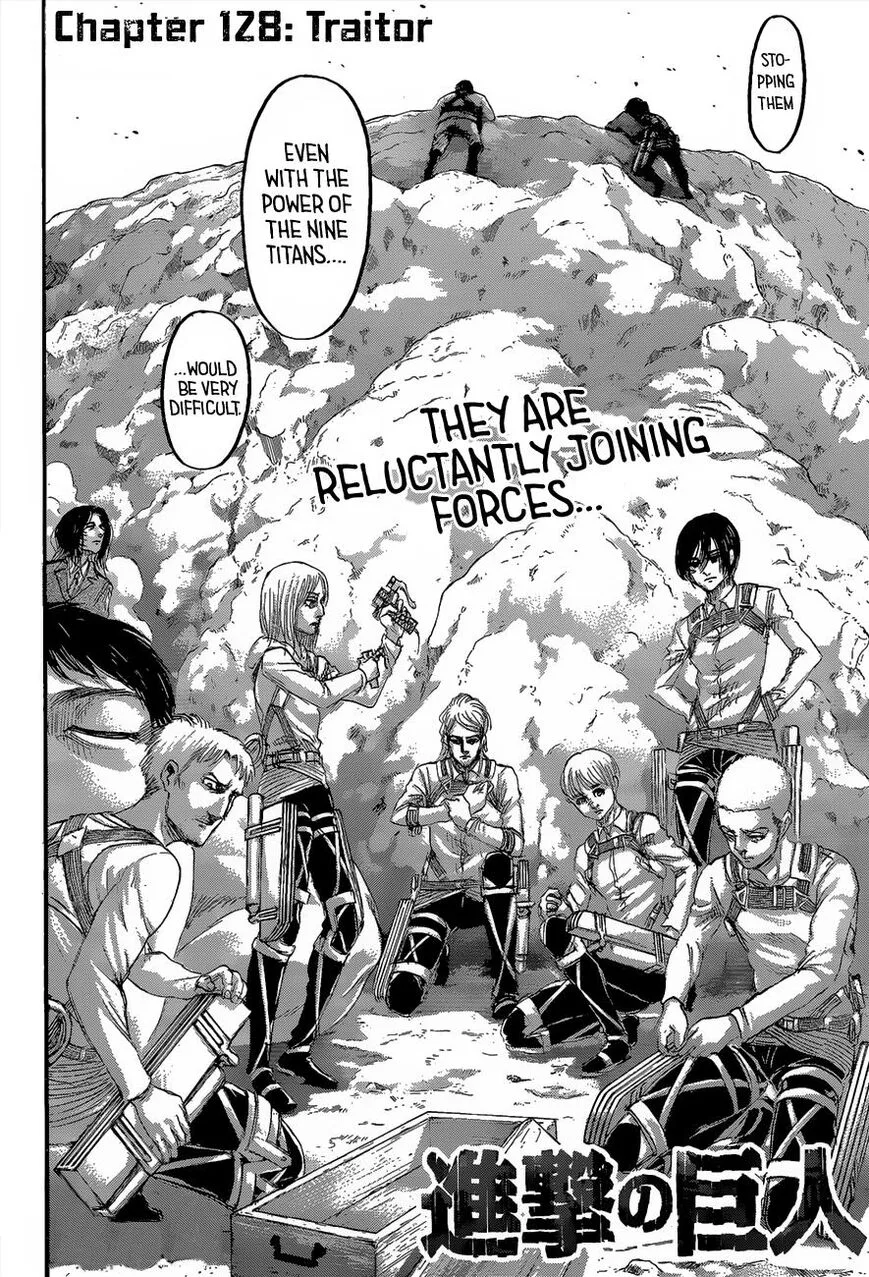 Shingeki no Kyojin Chapter 128 page 2