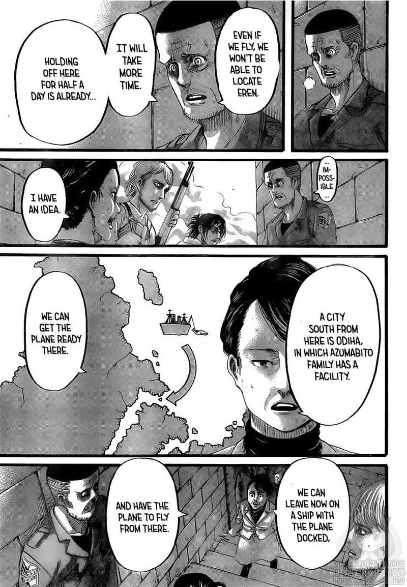 Shingeki no Kyojin Chapter 129 page 6