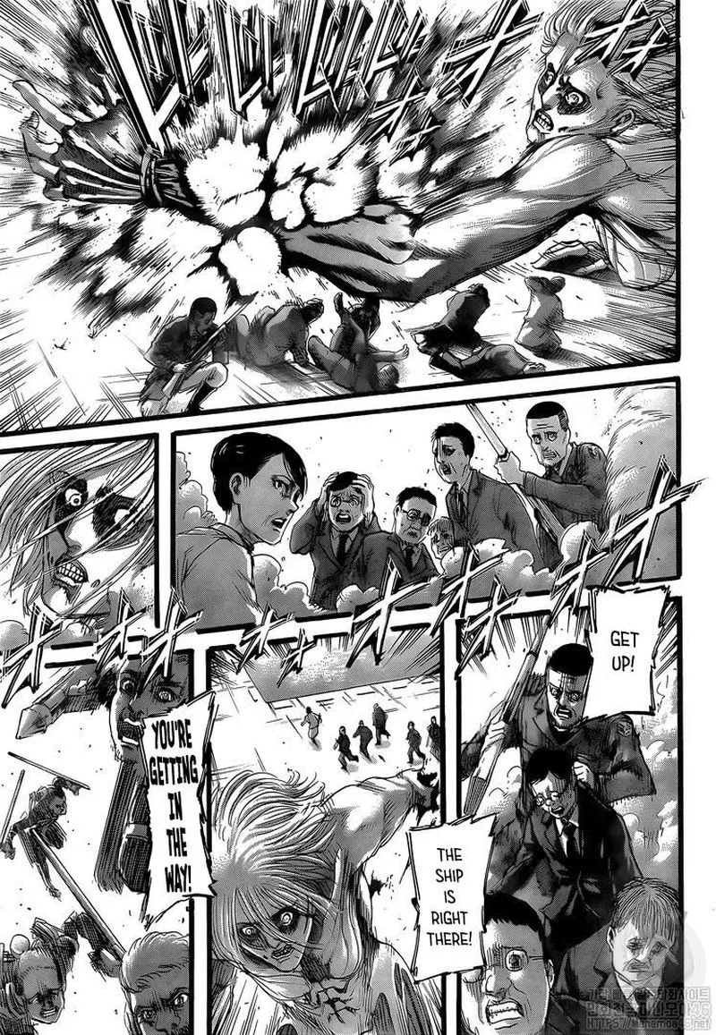 Shingeki no Kyojin Chapter 129 page 14