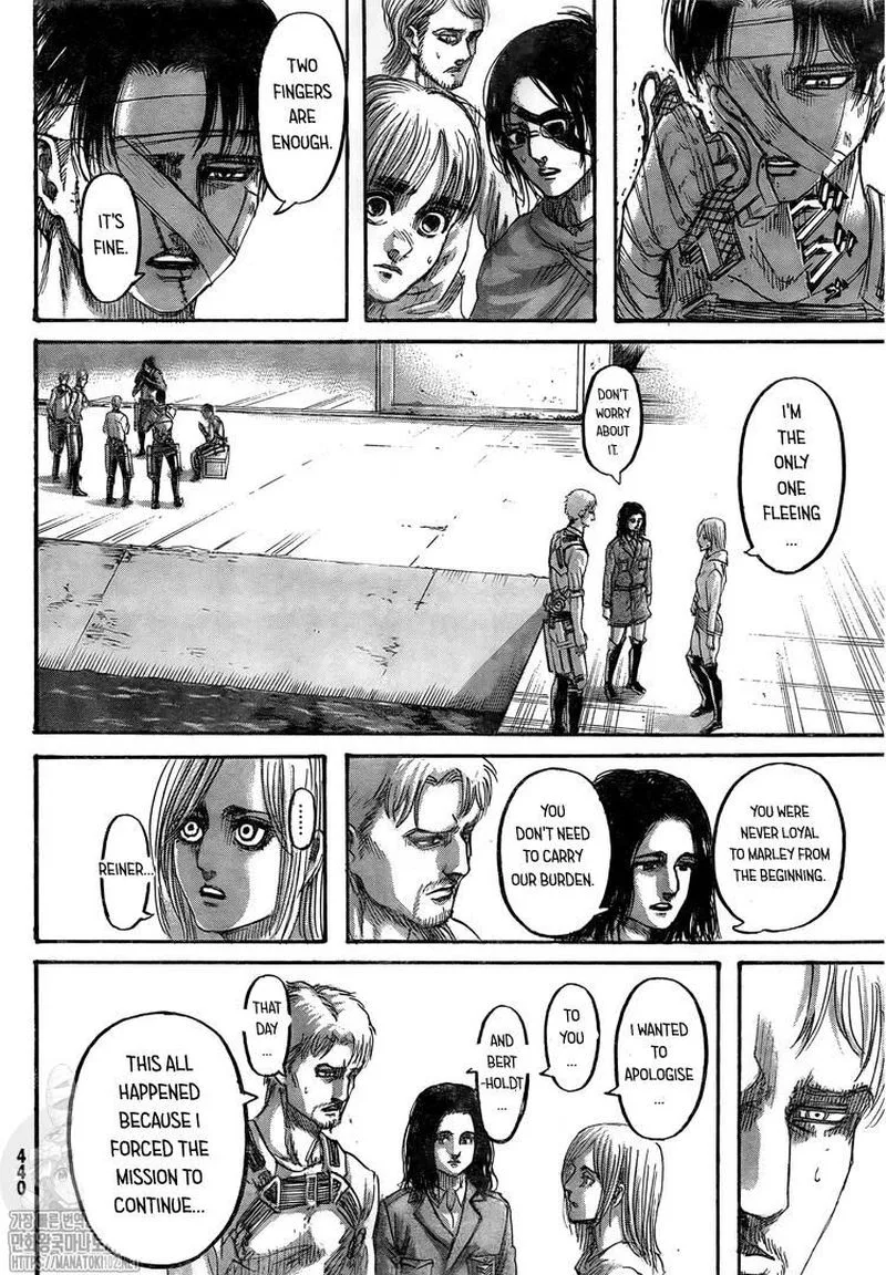 Shingeki no Kyojin Chapter 132 page 16