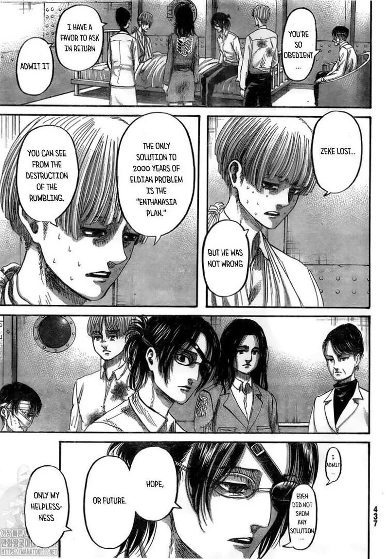 Shingeki no Kyojin Chapter 132 page 13