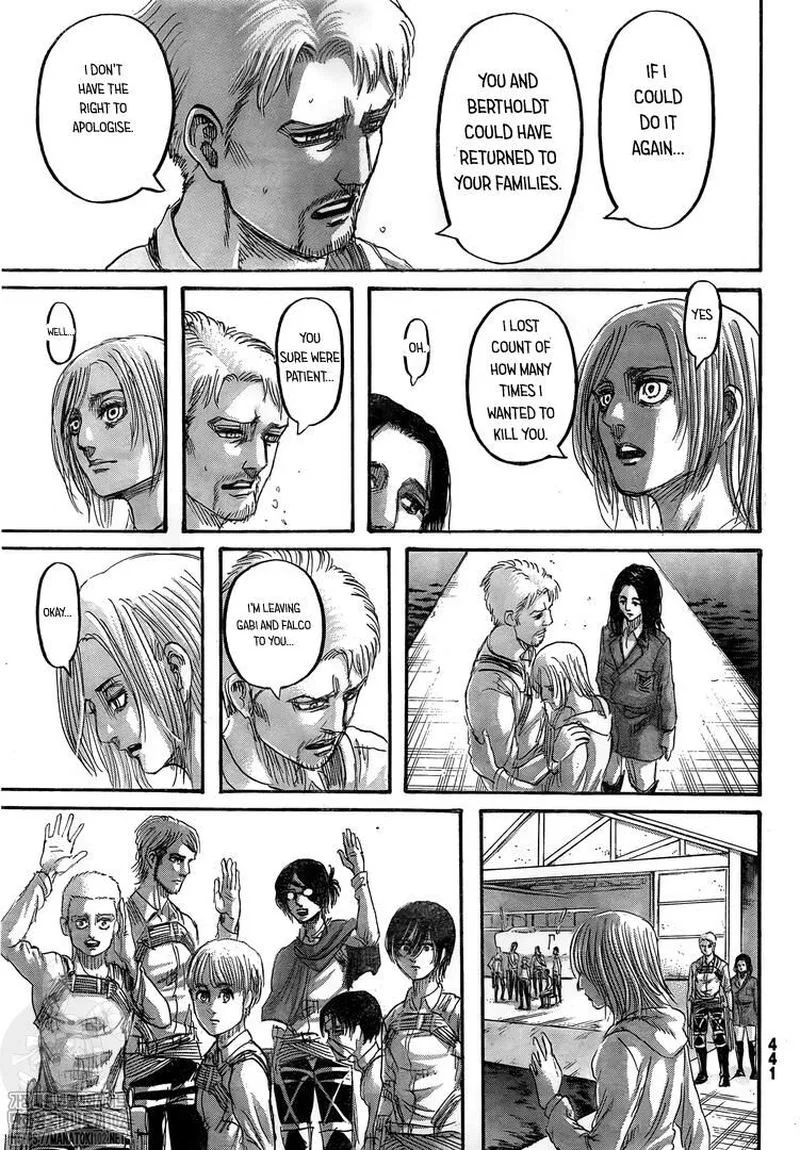Shingeki no Kyojin Chapter 132 page 17