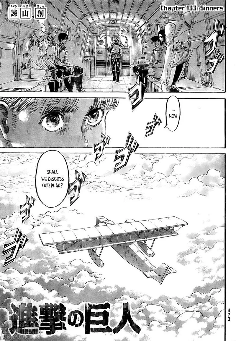 Shingeki no Kyojin Chapter 133 page 3