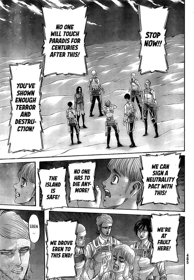 Shingeki no Kyojin Chapter 133 page 14