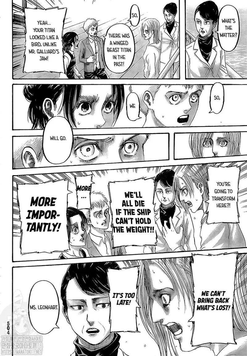 Shingeki no Kyojin Chapter 133 page 33