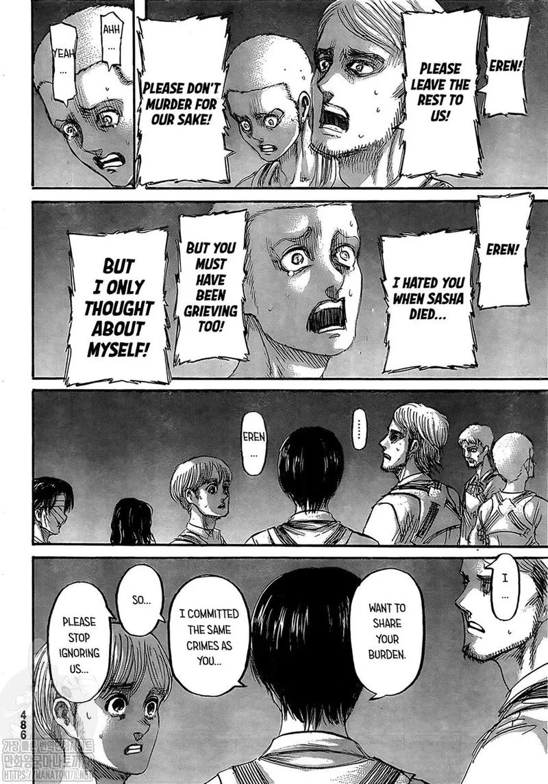 Shingeki no Kyojin Chapter 133 page 15