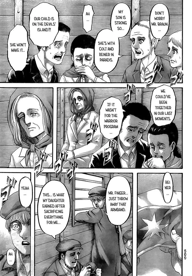 Shingeki no Kyojin Chapter 133 page 38