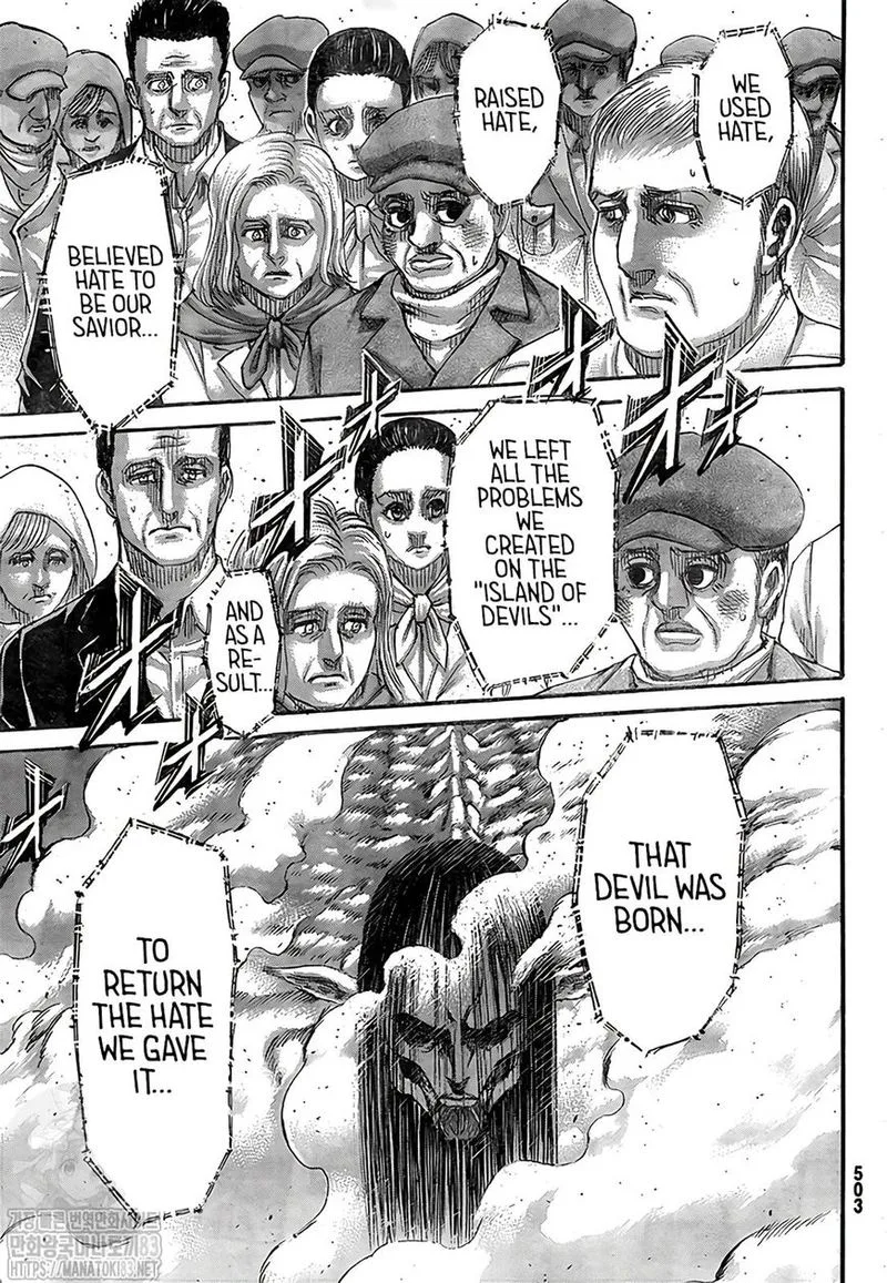 Shingeki no Kyojin Chapter 134 page 12