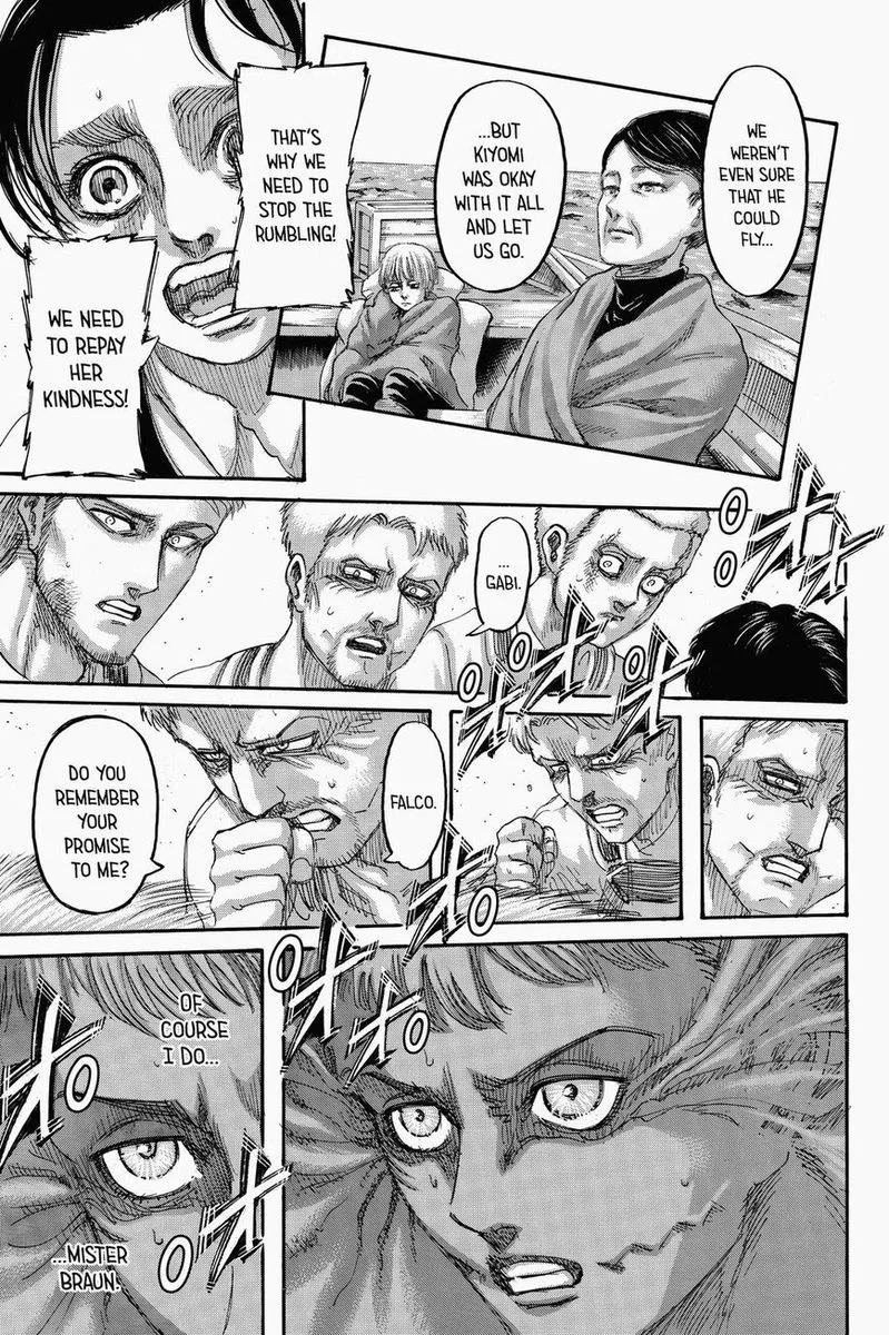 Shingeki no Kyojin Chapter 136 page 4