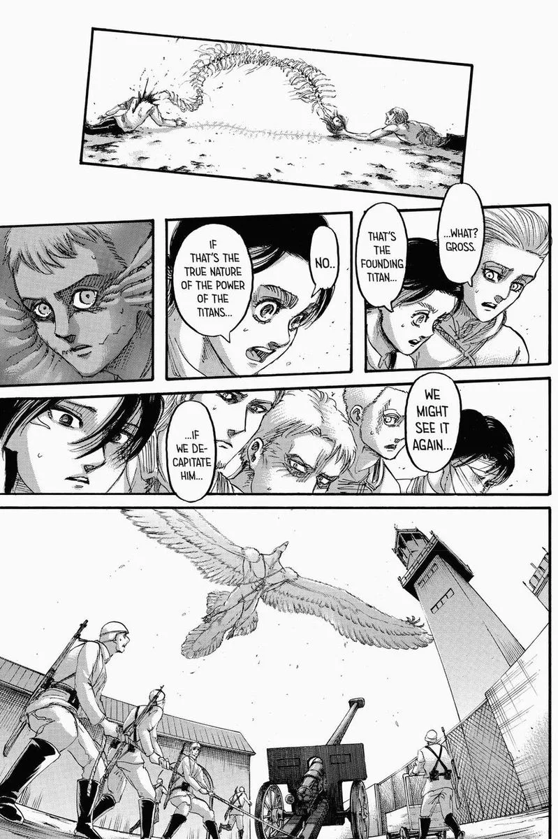 Shingeki no Kyojin Chapter 136 page 10