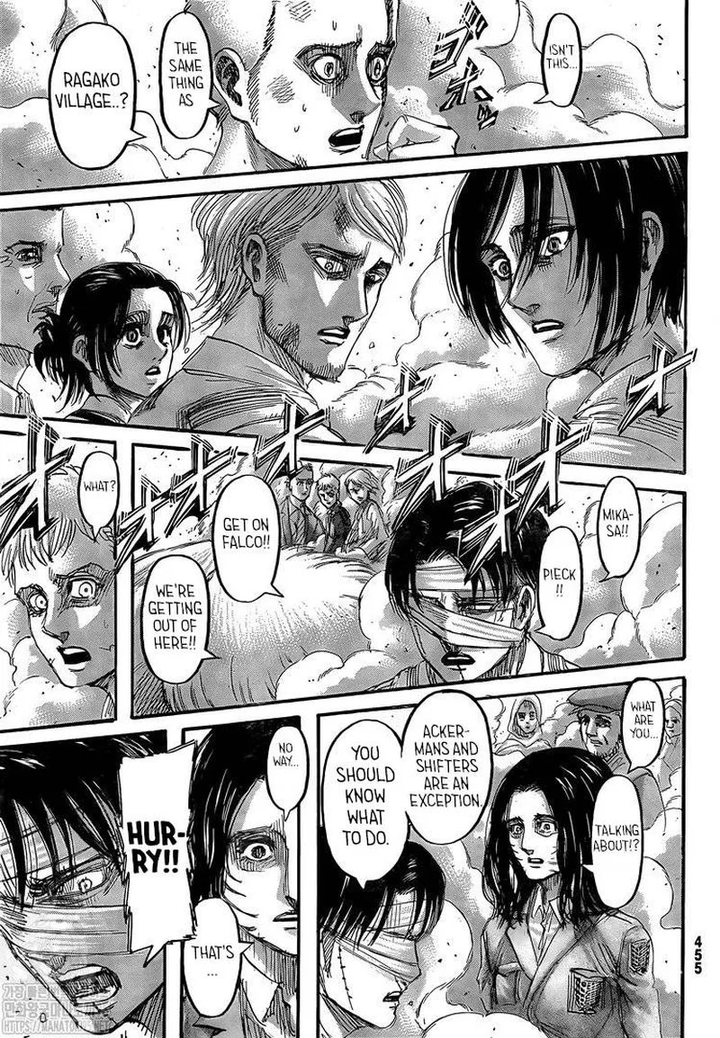 Shingeki no Kyojin Chapter 138 page 17
