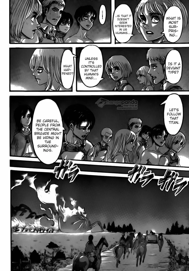 Shingeki no Kyojin Chapter 67 page 14