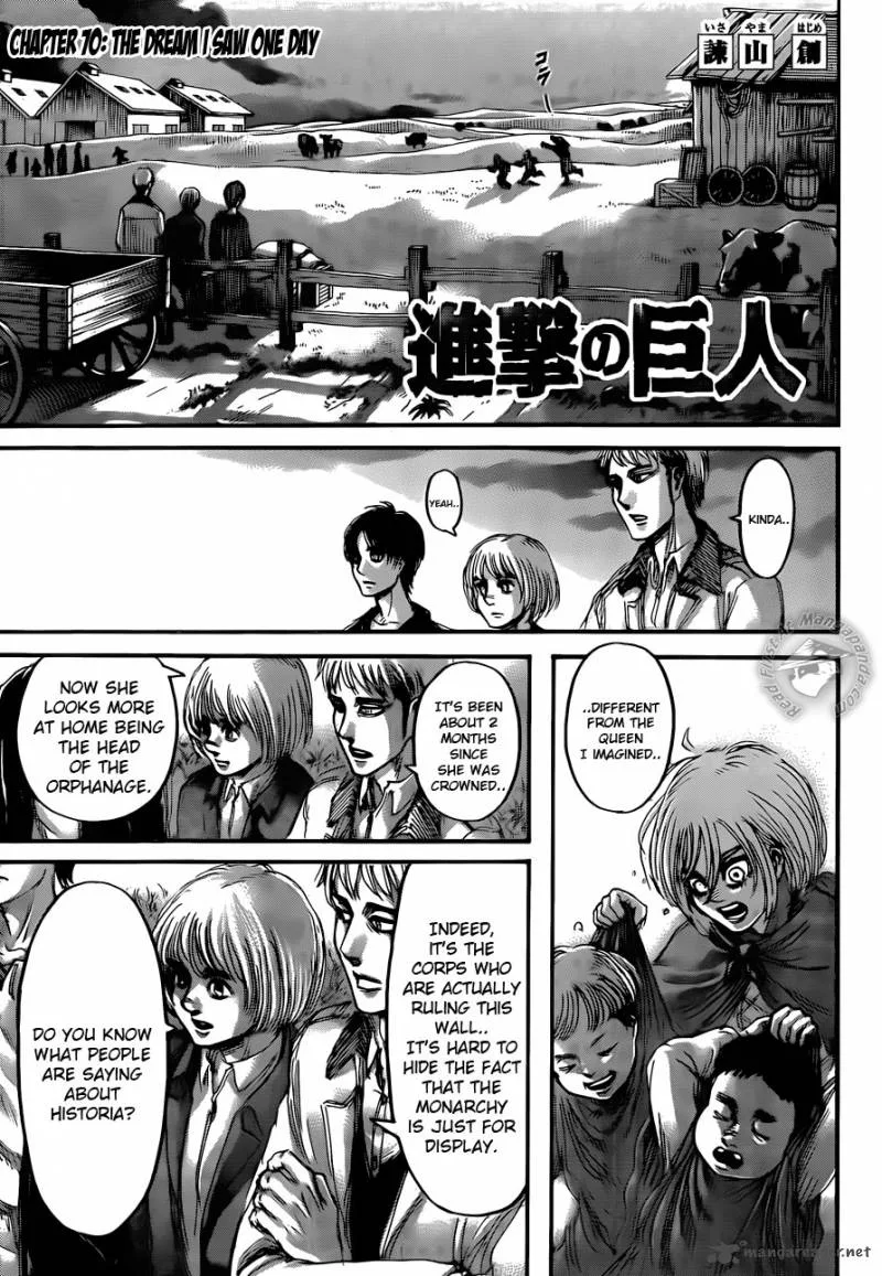 Shingeki no Kyojin Chapter 70 page 2