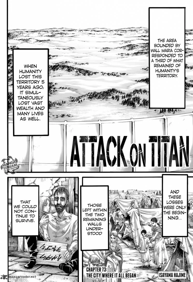 Shingeki no Kyojin Chapter 73 page 2