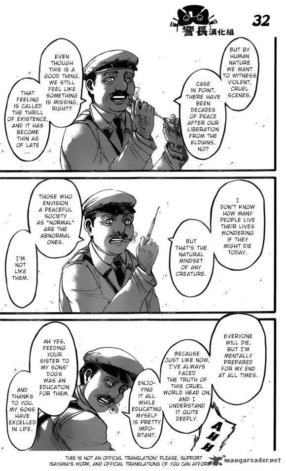 Shingeki no Kyojin Chapter 87 page 33