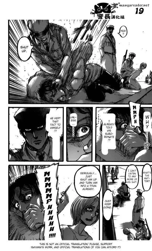 Shingeki no Kyojin Chapter 87 page 20