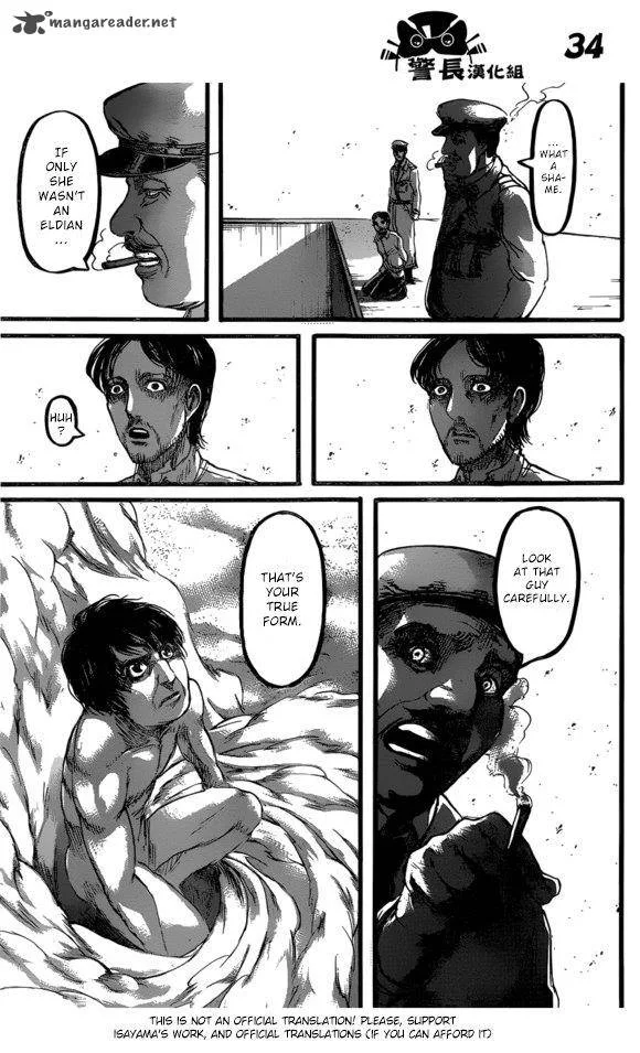 Shingeki no Kyojin Chapter 87 page 35