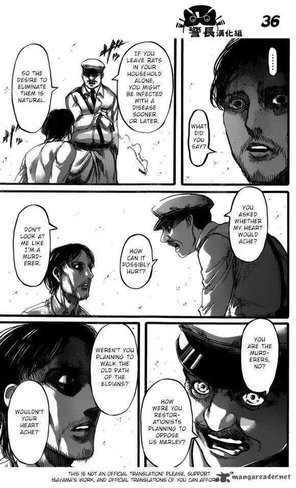 Shingeki no Kyojin Chapter 87 page 37