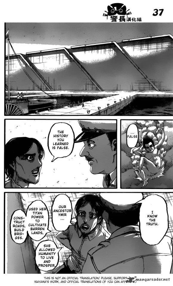 Shingeki no Kyojin Chapter 87 page 38
