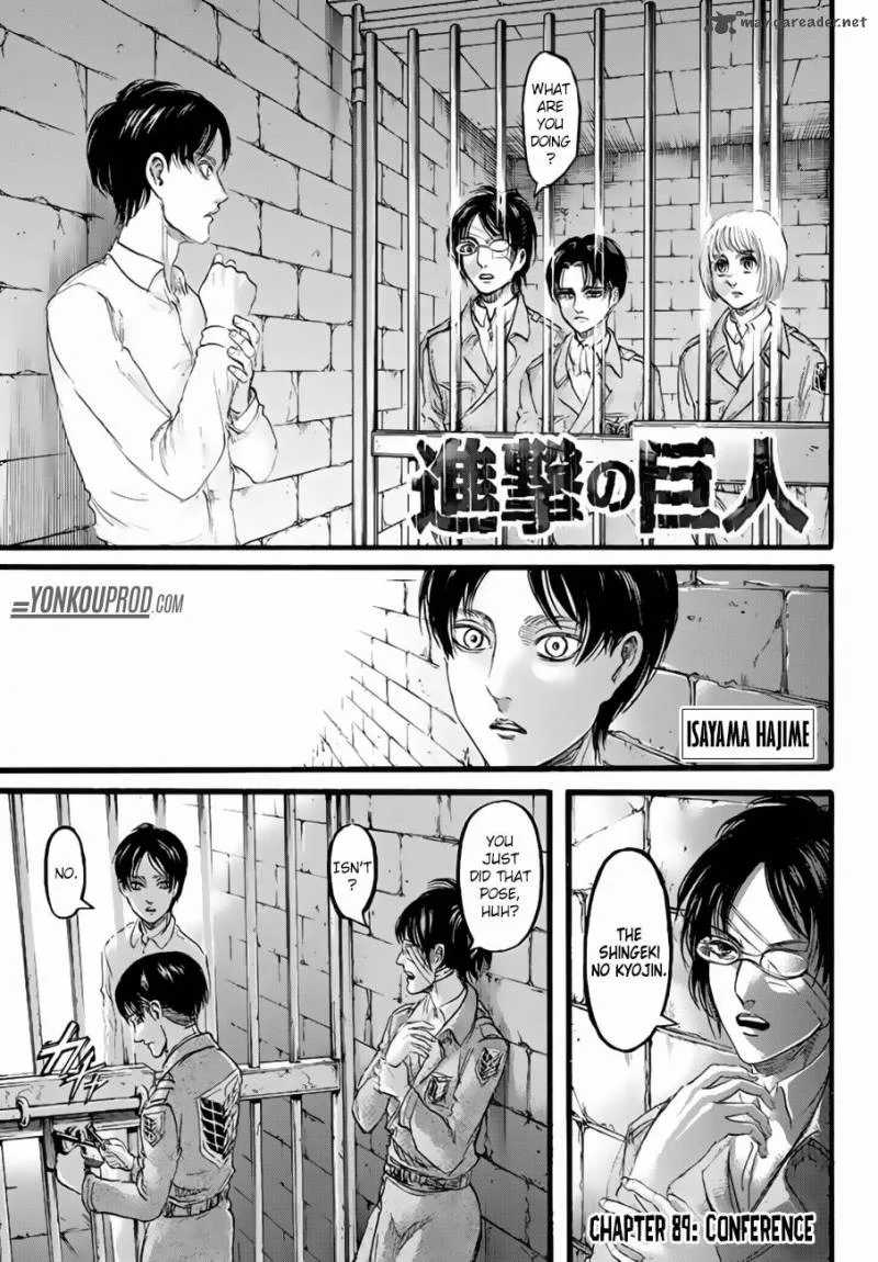 Shingeki no Kyojin Chapter 89 page 1