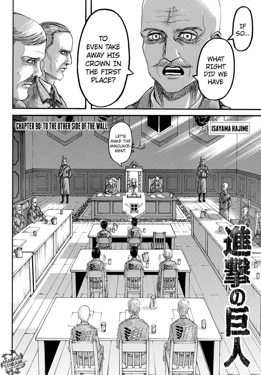 Shingeki no Kyojin Chapter 90 page 2