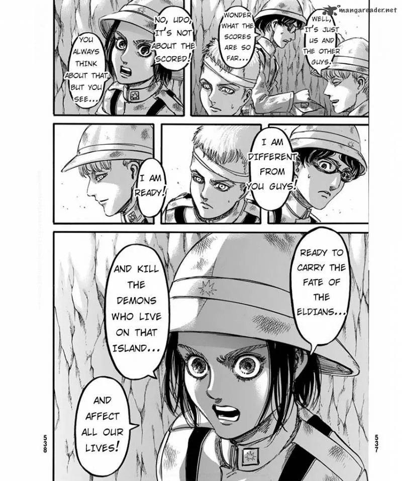 Shingeki no Kyojin Chapter 91 page 16