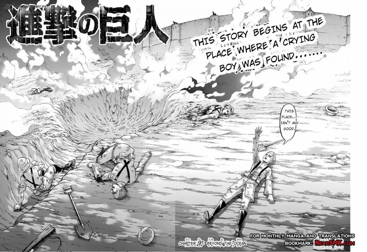 Shingeki no Kyojin Chapter 91 page 2
