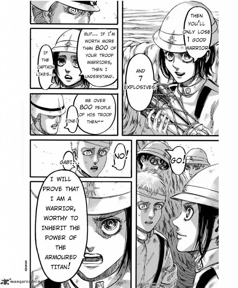 Shingeki no Kyojin Chapter 91 page 28