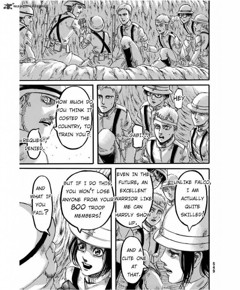Shingeki no Kyojin Chapter 91 page 27