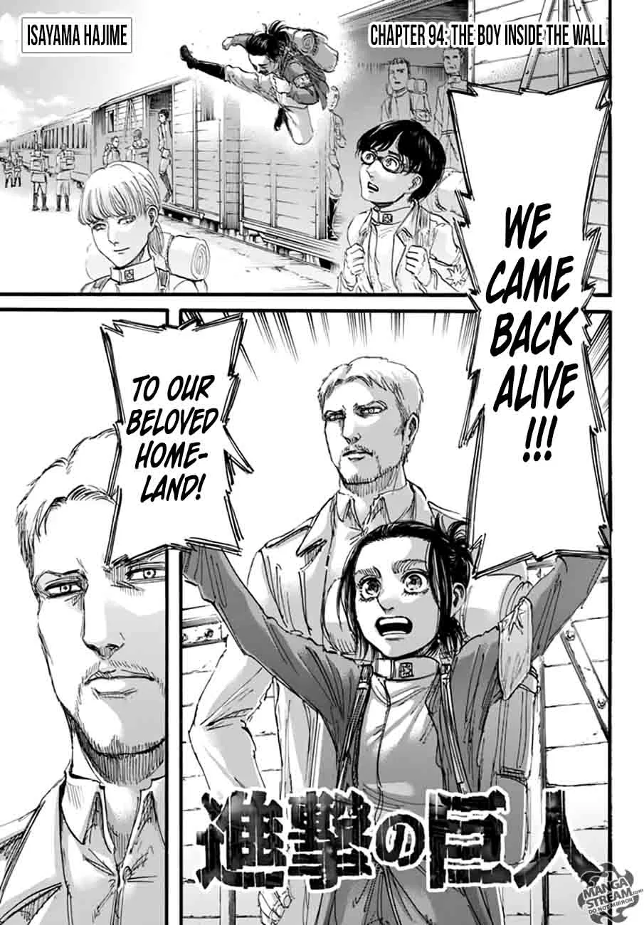 Shingeki no Kyojin Chapter 94 page 1