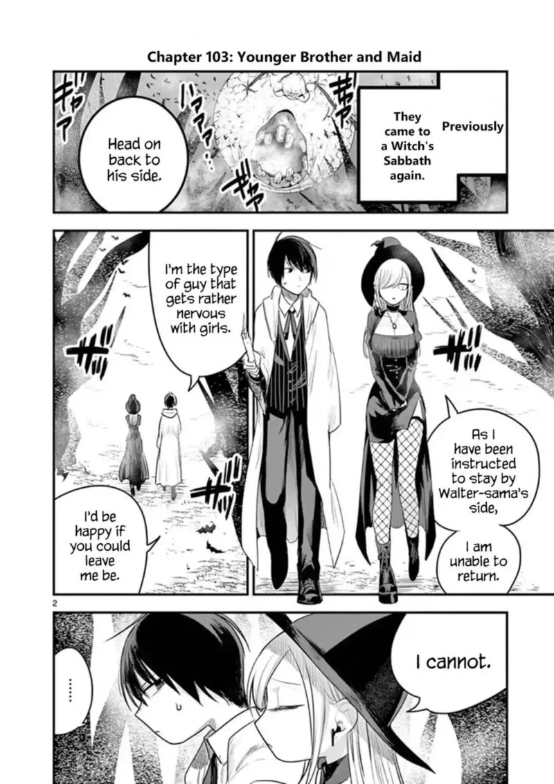 Shinigami Bocchan to Kuro Maid Chapter 103 page 2