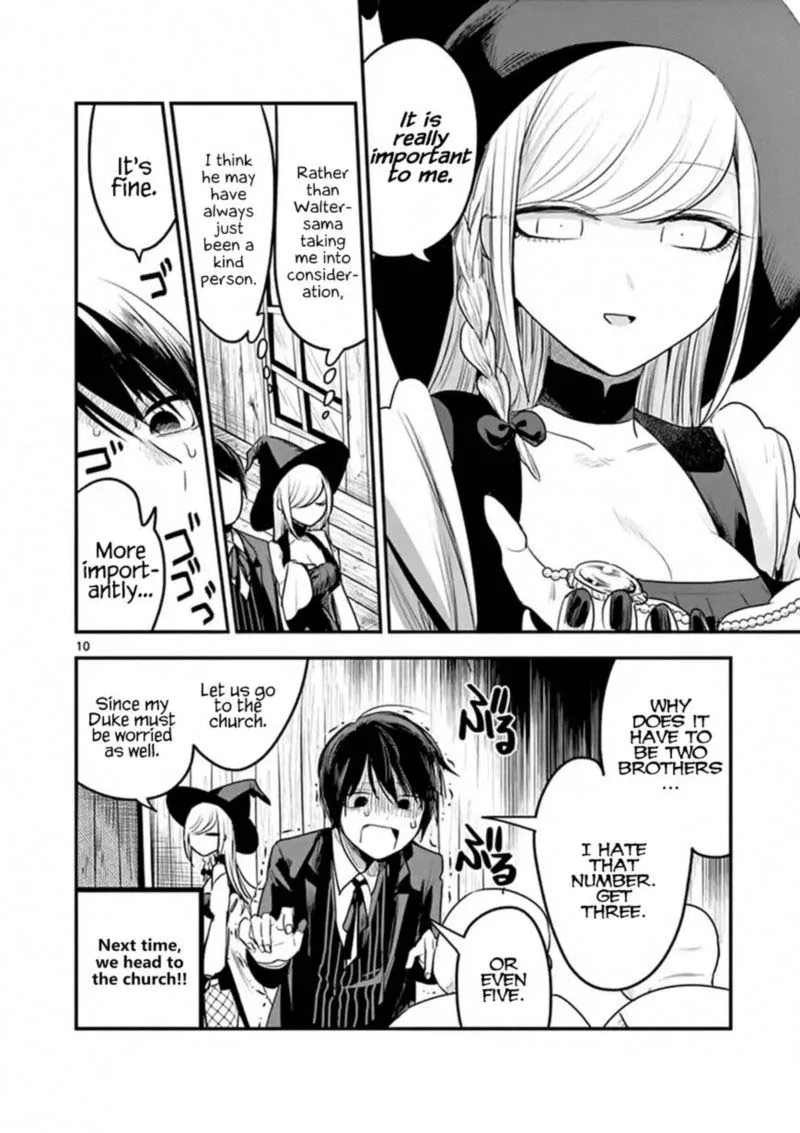 Shinigami Bocchan to Kuro Maid Chapter 104 page 10