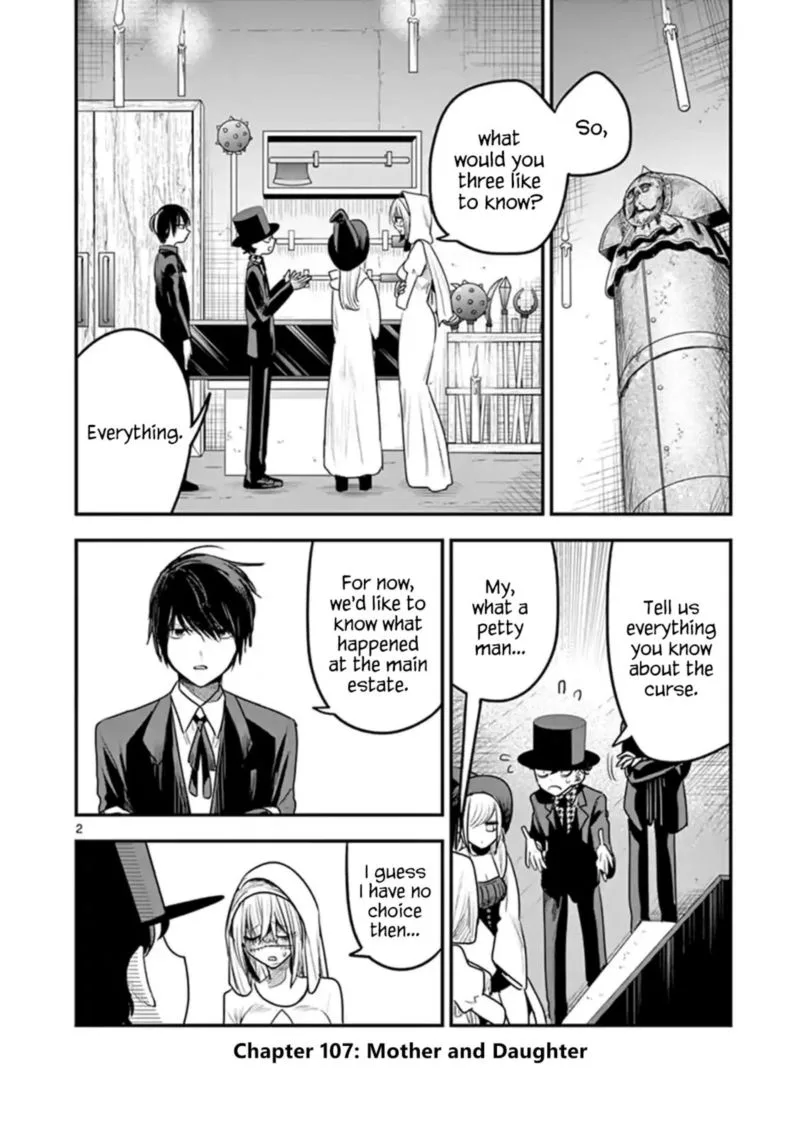 Shinigami Bocchan to Kuro Maid Chapter 107 page 2