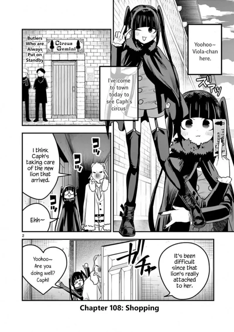 Shinigami Bocchan to Kuro Maid Chapter 108 page 2