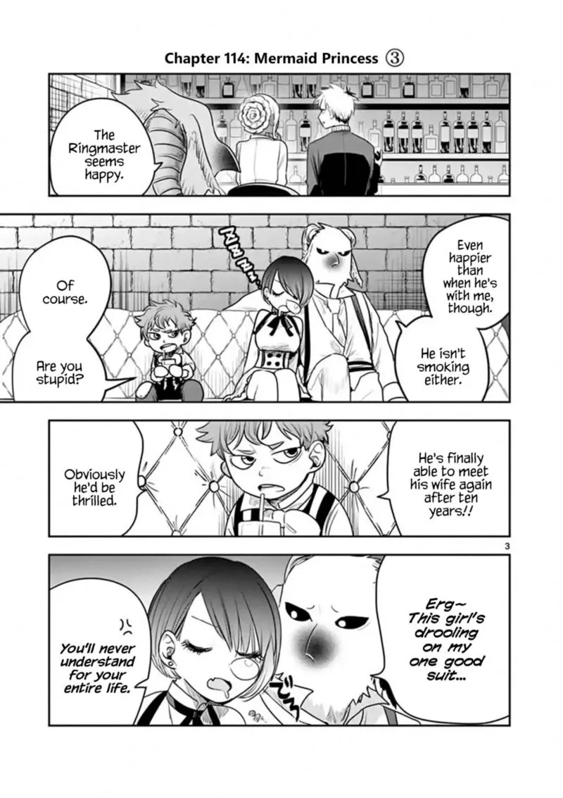 Shinigami Bocchan to Kuro Maid Chapter 114 page 3