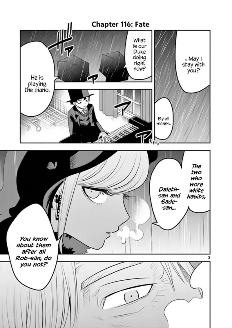 Shinigami Bocchan to Kuro Maid Chapter 116 page 3