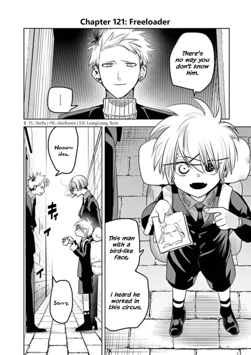 Shinigami Bocchan to Kuro Maid Chapter 121 page 2