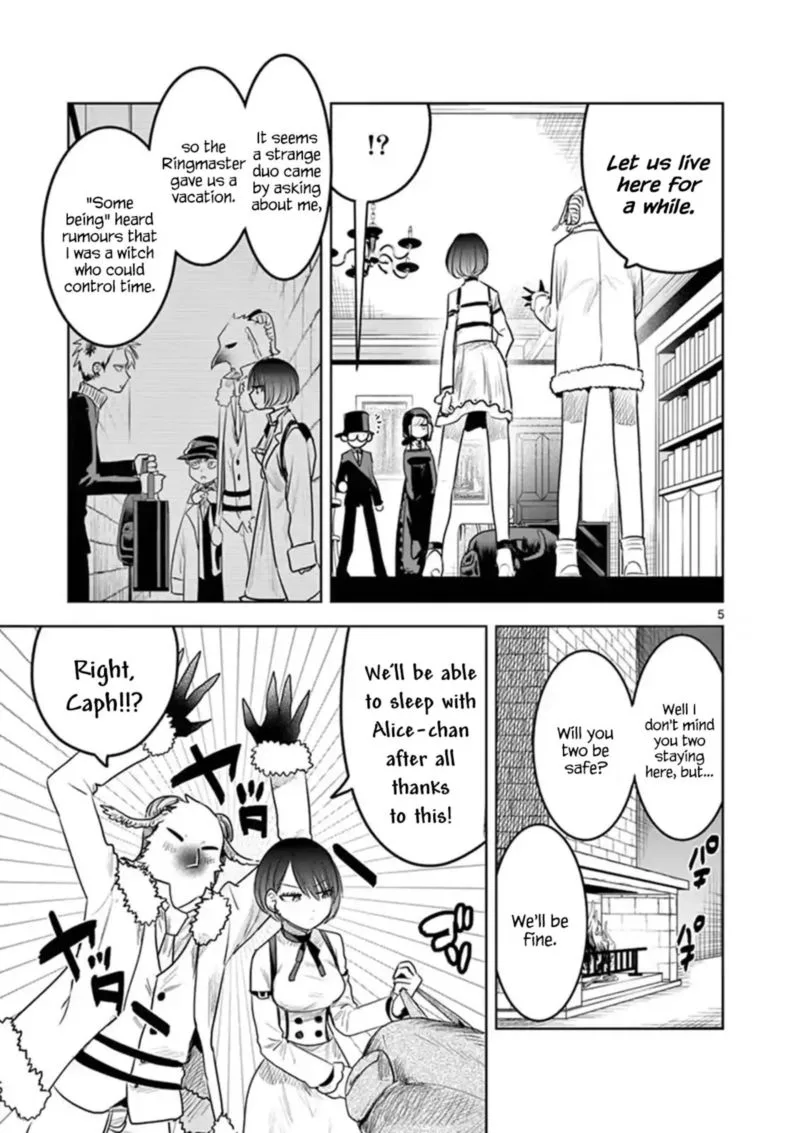 Shinigami Bocchan to Kuro Maid Chapter 121 page 5