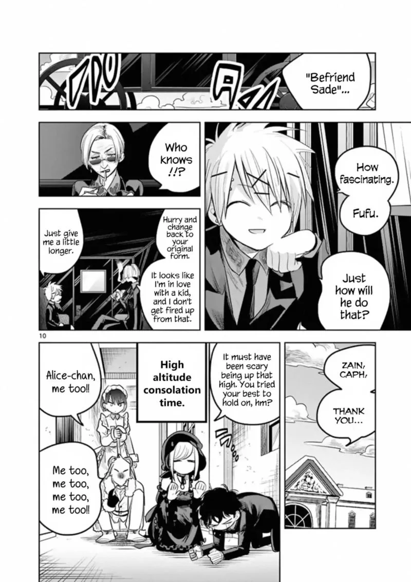 Shinigami Bocchan to Kuro Maid Chapter 124 page 10