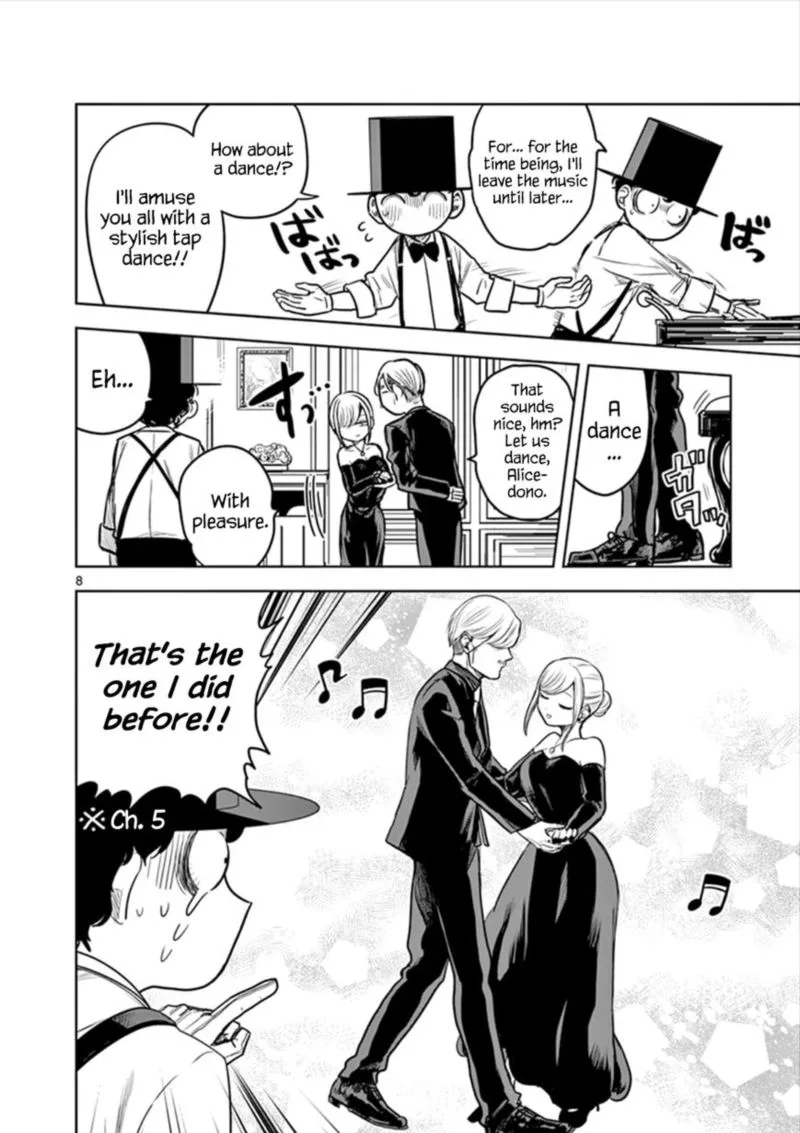 Shinigami Bocchan to Kuro Maid Chapter 13 page 8