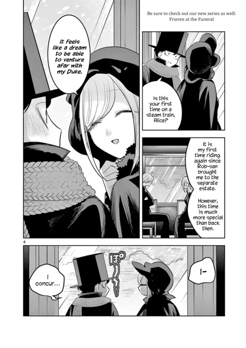 Shinigami Bocchan to Kuro Maid Chapter 130 page 4