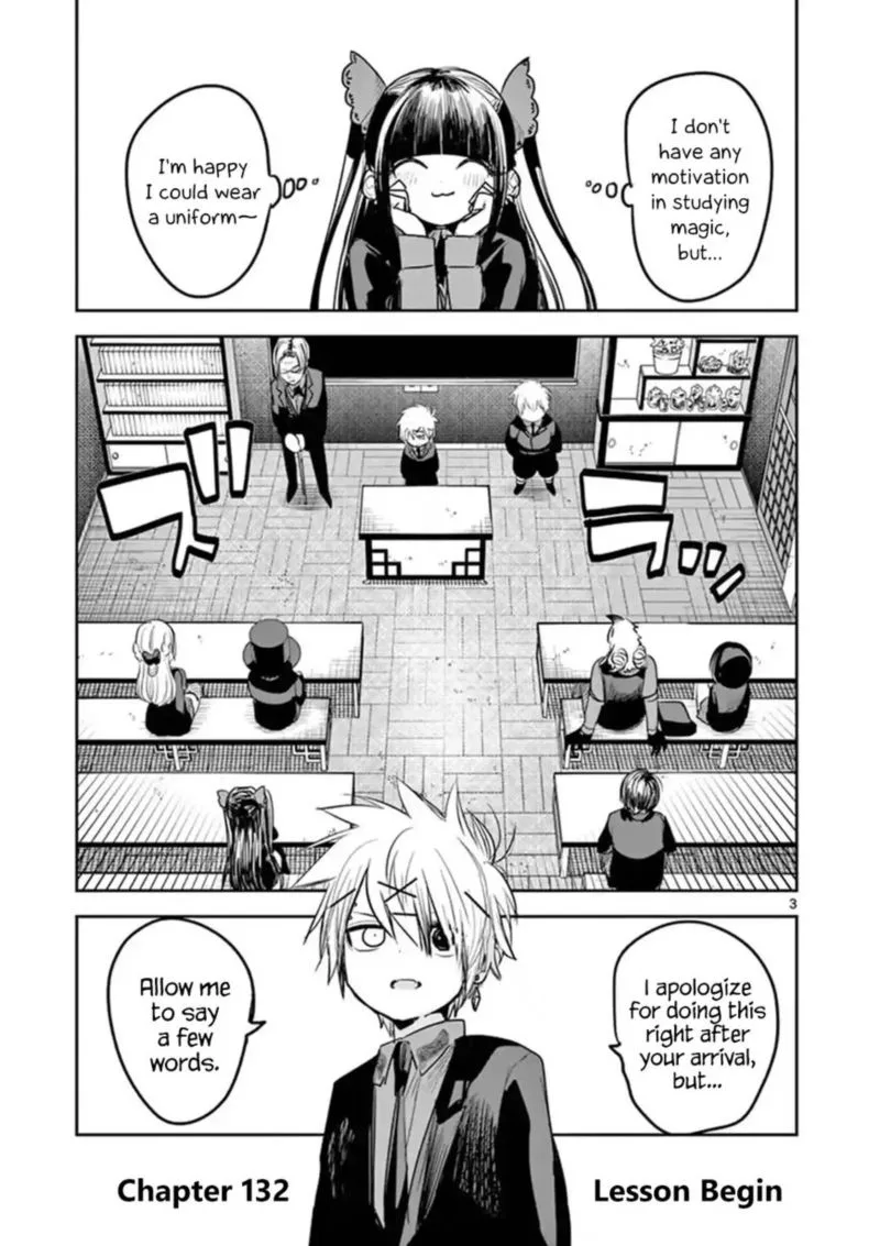 Shinigami Bocchan to Kuro Maid Chapter 132 page 3