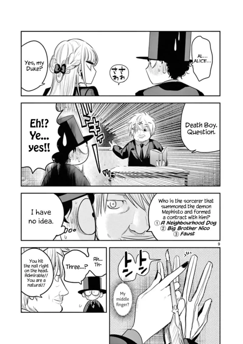 Shinigami Bocchan to Kuro Maid Chapter 134 page 9