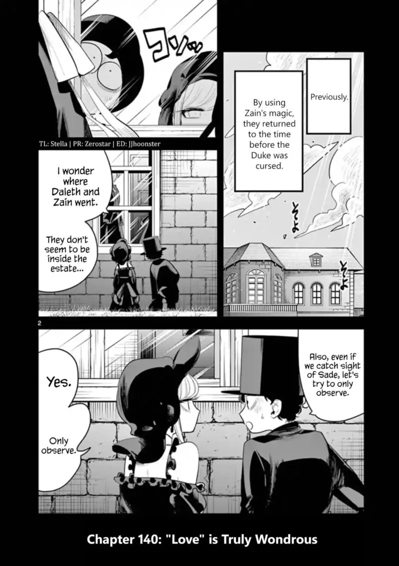 Shinigami Bocchan to Kuro Maid Chapter 140 page 2