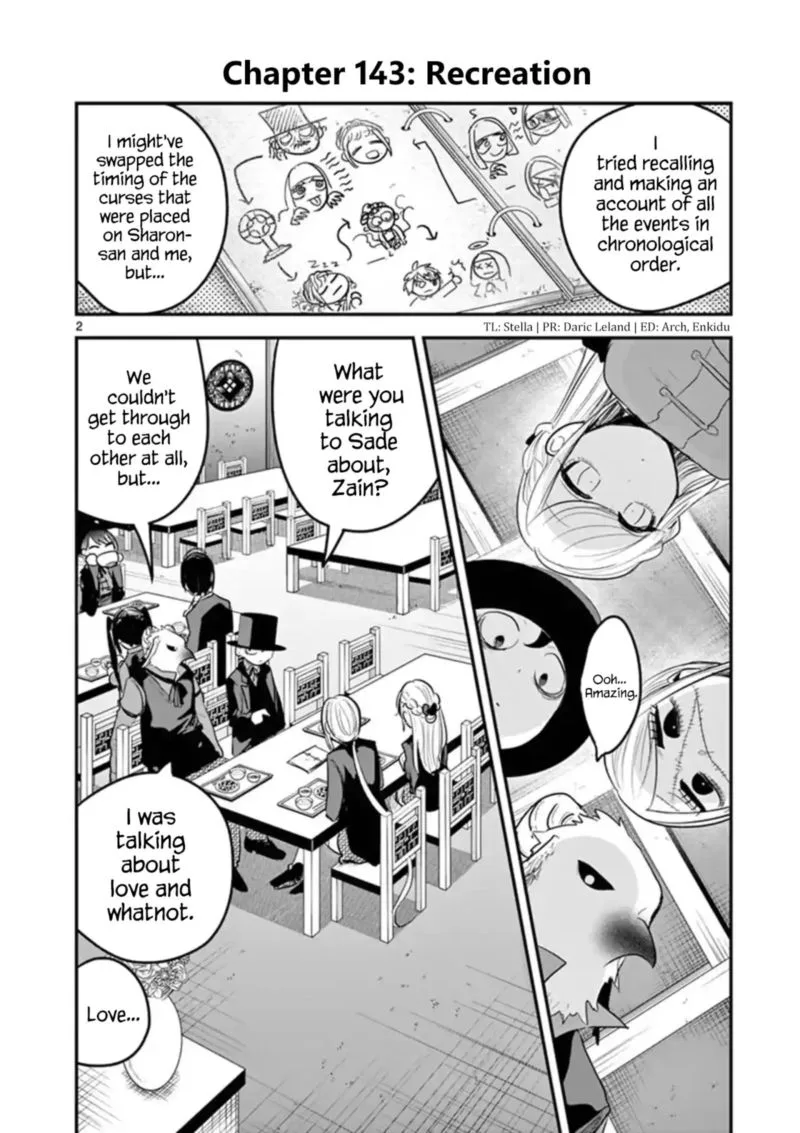 Shinigami Bocchan to Kuro Maid Chapter 143 page 2