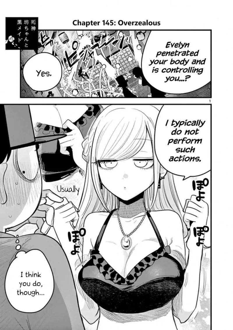 Shinigami Bocchan to Kuro Maid Chapter 145 page 1