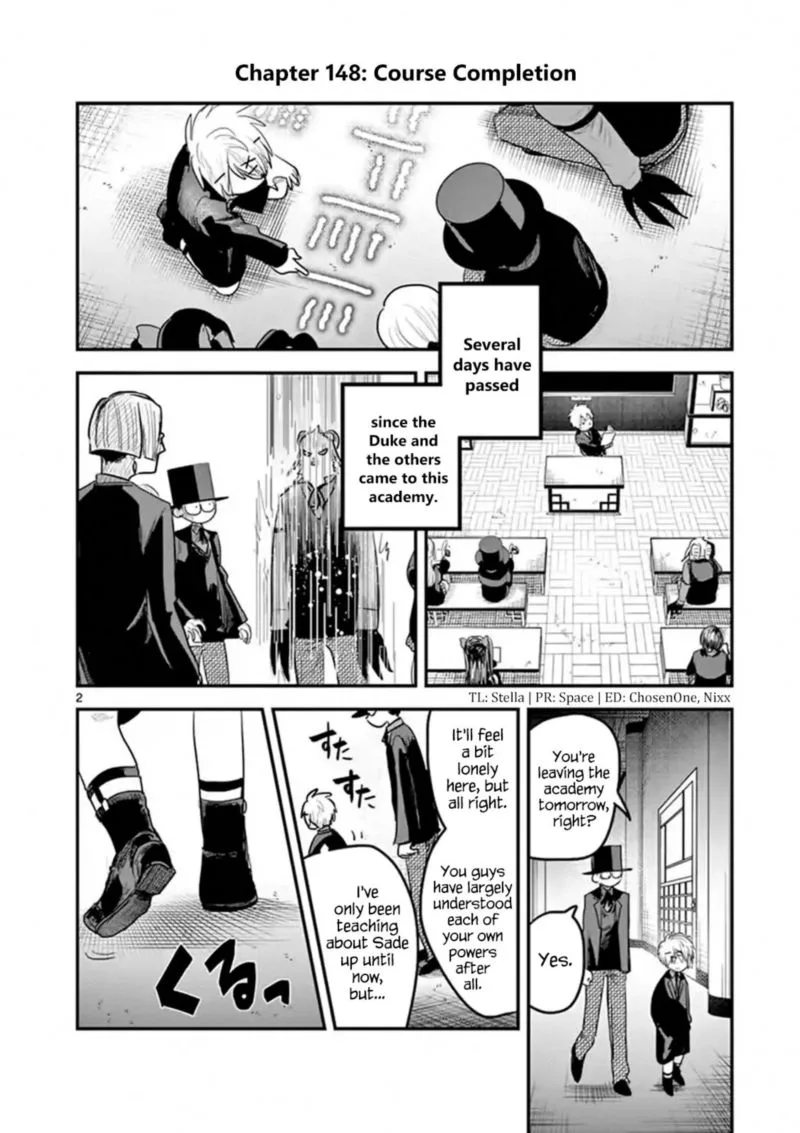 Shinigami Bocchan to Kuro Maid Chapter 148 page 2