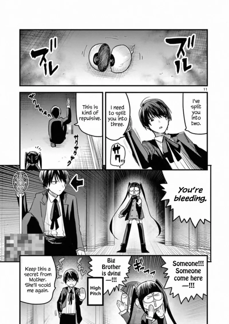 Shinigami Bocchan to Kuro Maid Chapter 153 page 11